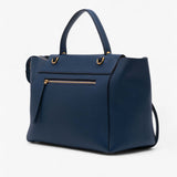 Celine blue Mini Grained Calfskin Belt