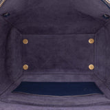 Celine blue Mini Grained Calfskin Belt