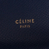 Celine blue Mini Grained Calfskin Belt