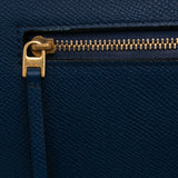 Celine blue Mini Grained Calfskin Belt