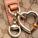 Gucci GG Canvas Heart Bit Tote