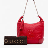 Leather Soho Shoulder Bag