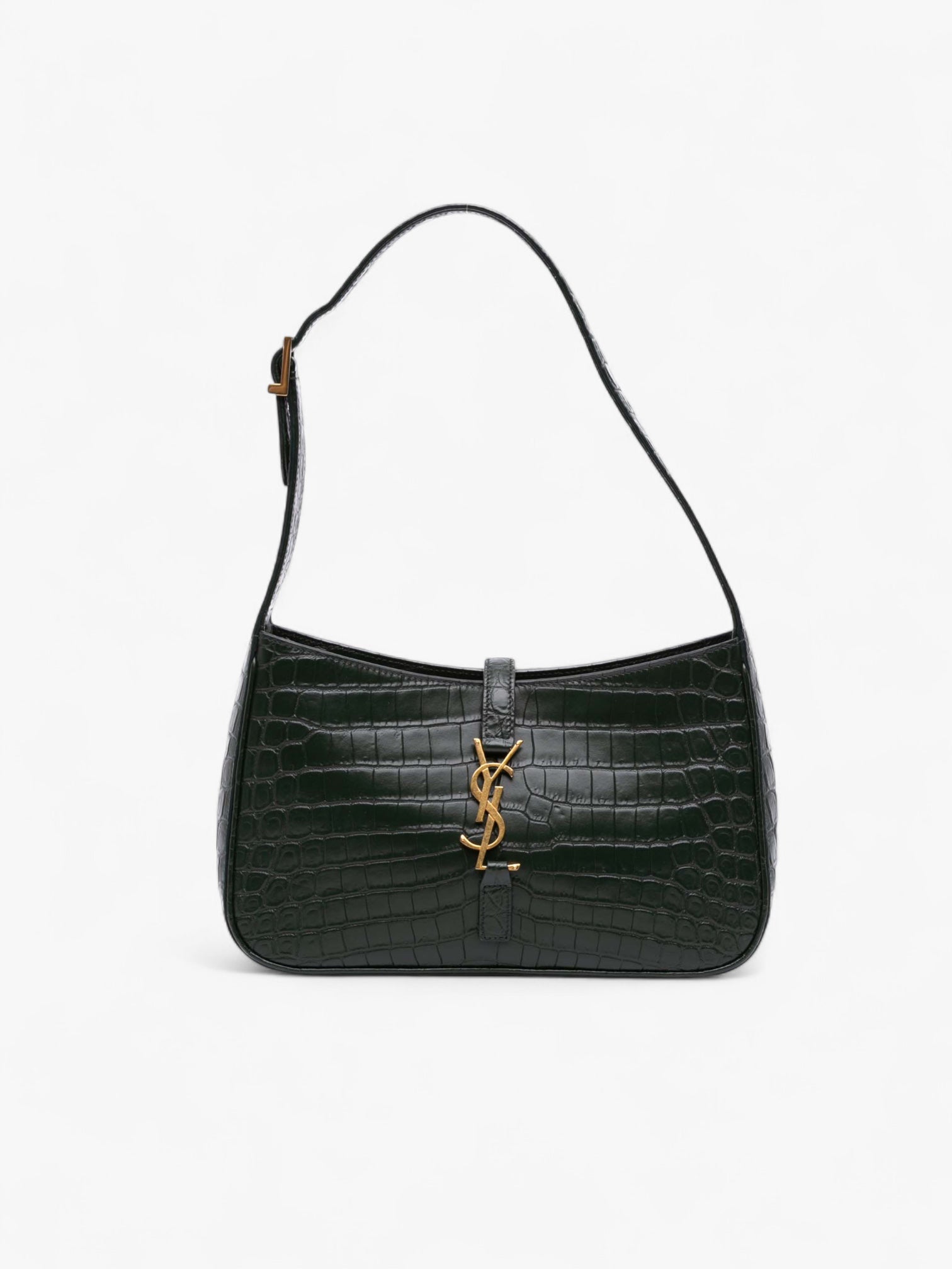 Saint Laurent Croc Leather Le 5 à 7
