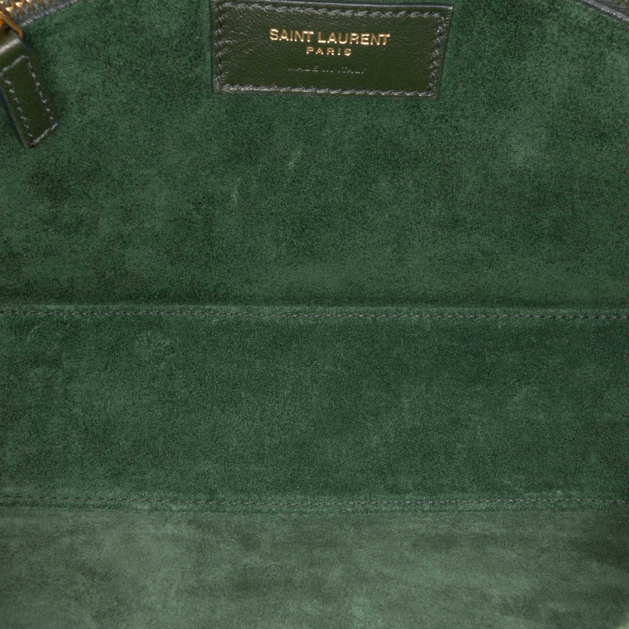 Saint Laurent Croc Leather Le 5 à 7
