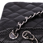 Chanel Jumbo Perforated Lambskin Single Flap
