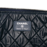 Chanel Large Quilted Lambskin O Case Clutch