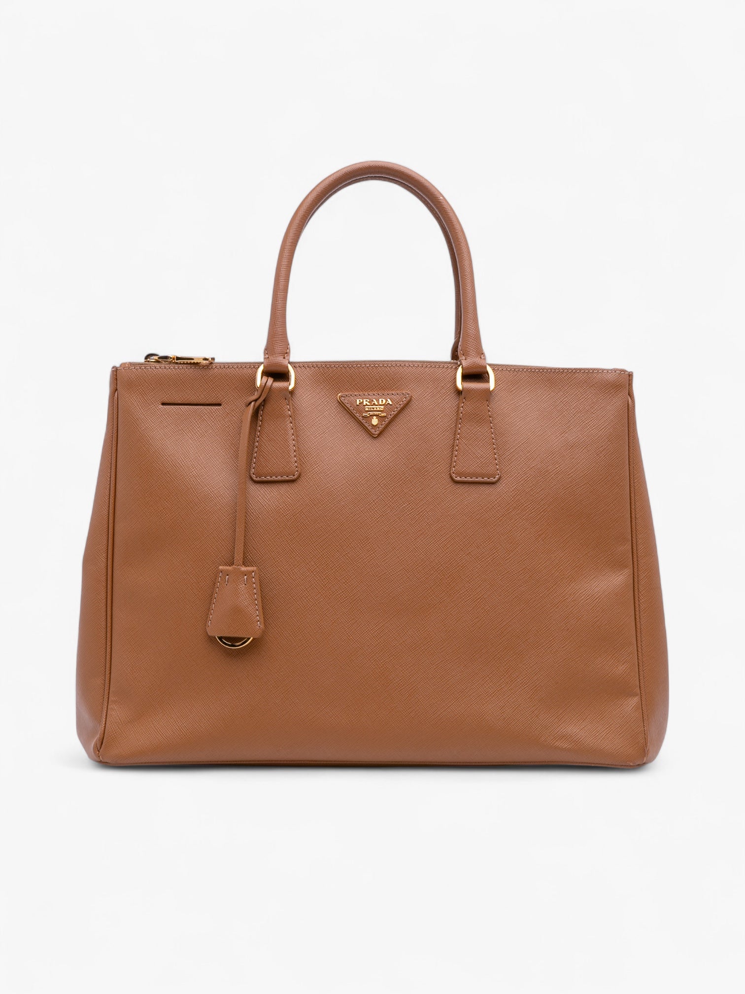 Prada Large Saffiano Lux Galleria Double Zip