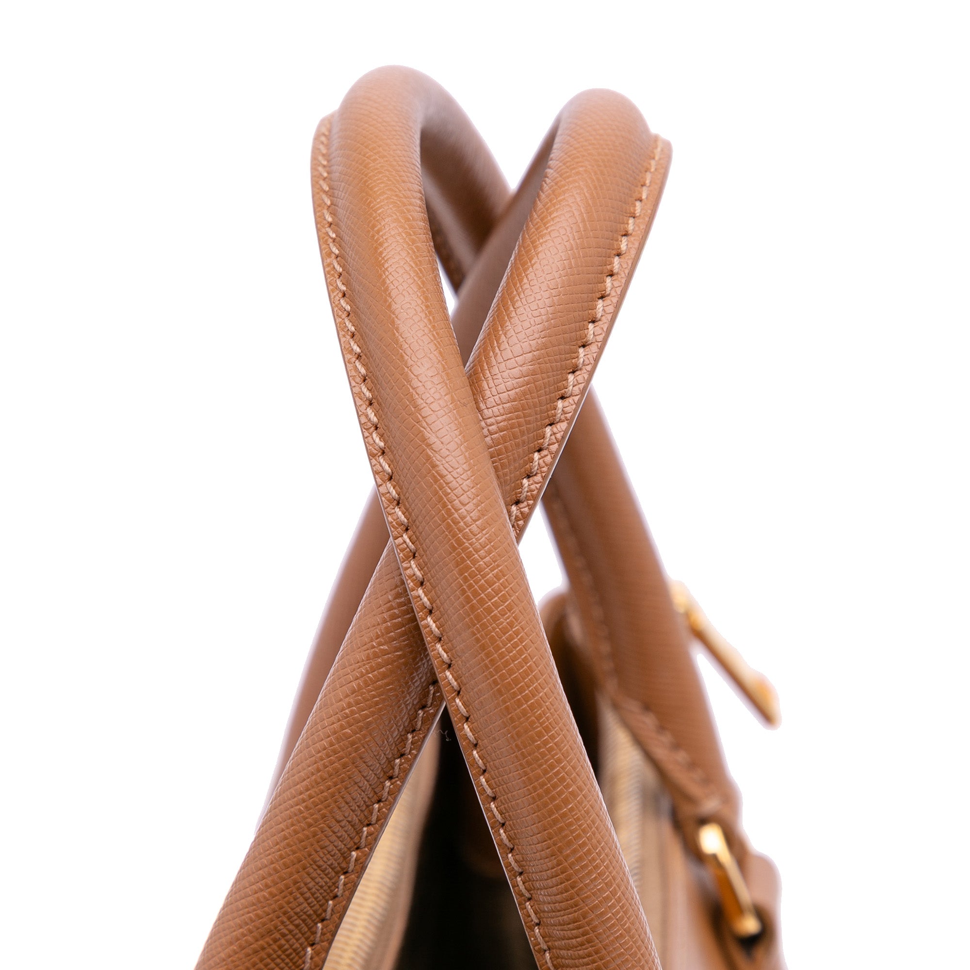Prada Large Saffiano Lux Galleria Double Zip