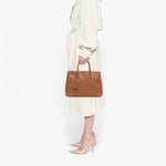 Prada Large Saffiano Lux Galleria Double Zip