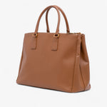 Prada Large Saffiano Lux Galleria Double Zip