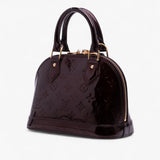 Louis Vuitton purple Vernis Alma BB