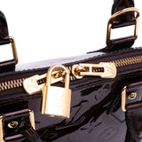 Louis Vuitton purple Vernis Alma BB