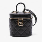 Chanel Quilted Lambskin Trendy CC Vanity Case