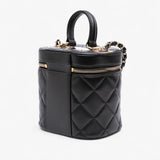 Chanel Quilted Lambskin Trendy CC Vanity Case