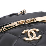 Chanel Quilted Lambskin Trendy CC Vanity Case
