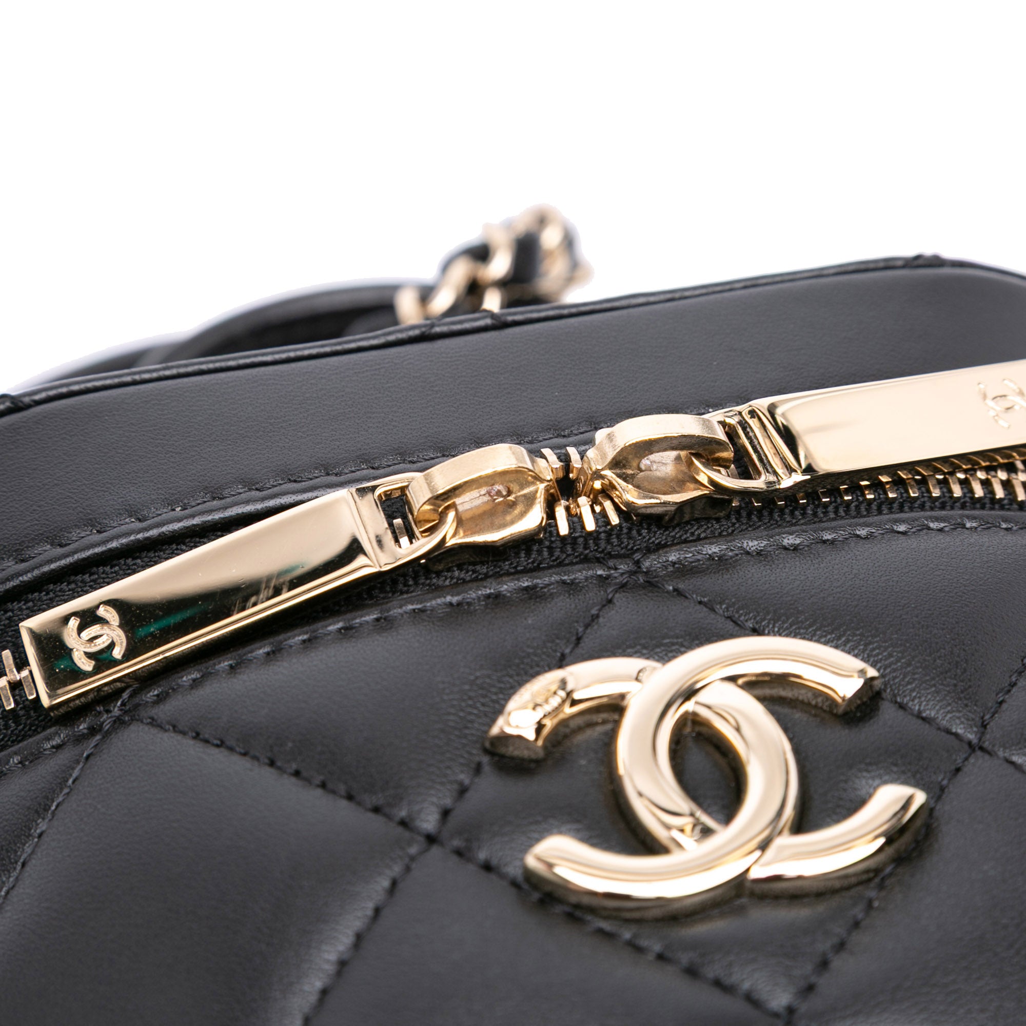 Chanel Quilted Lambskin Trendy CC Vanity Case