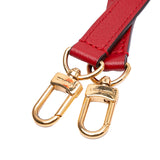 Louis Vuitton red Empreinte Pochette Métis