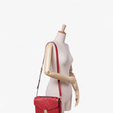 Louis Vuitton red Empreinte Pochette Métis