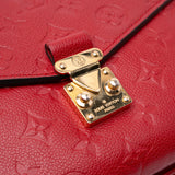Louis Vuitton red Empreinte Pochette Métis