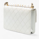 Chanel Medium Lambskin Chic Pearls Flap