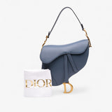 Dior blue Goatskin Saddle