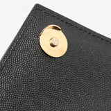 Saint Laurent Large Grain De Poudre Triquilt Envelope