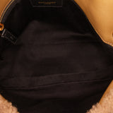 Saint Laurent Small Shearling Loulou Puffer Shoulder