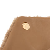 Saint Laurent Small Shearling Loulou Puffer Shoulder