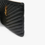 Saint Laurent Paris Calfskin clutch bag