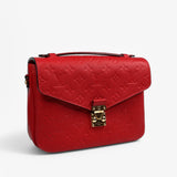 Louis Vuitton Red Empreinte Pochette Metis
