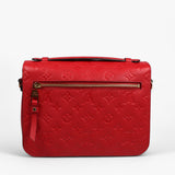 Louis Vuitton Red Empreinte Pochette Metis