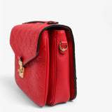 Louis Vuitton Red Empreinte Pochette Metis