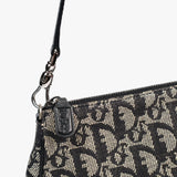 Dior Blue Monogram Denim Saddle Bag