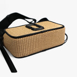 Marc Jacobs The Straw Snapshot camera bag