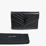 Saint Laurent Cassandre Envelope Chain Wallet