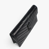 Saint Laurent Cassandre Envelope Chain Wallet