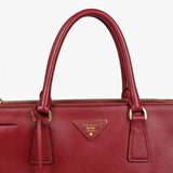 Prada Galleria Saffiano Bordeaux Tote