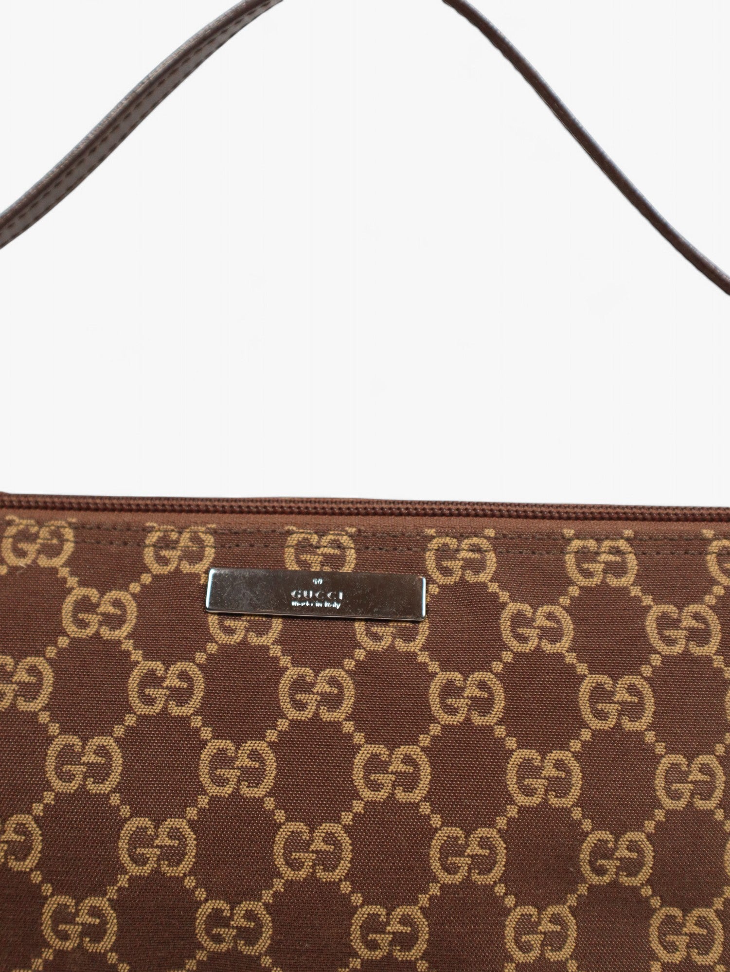 Gucci brown boat Pochette