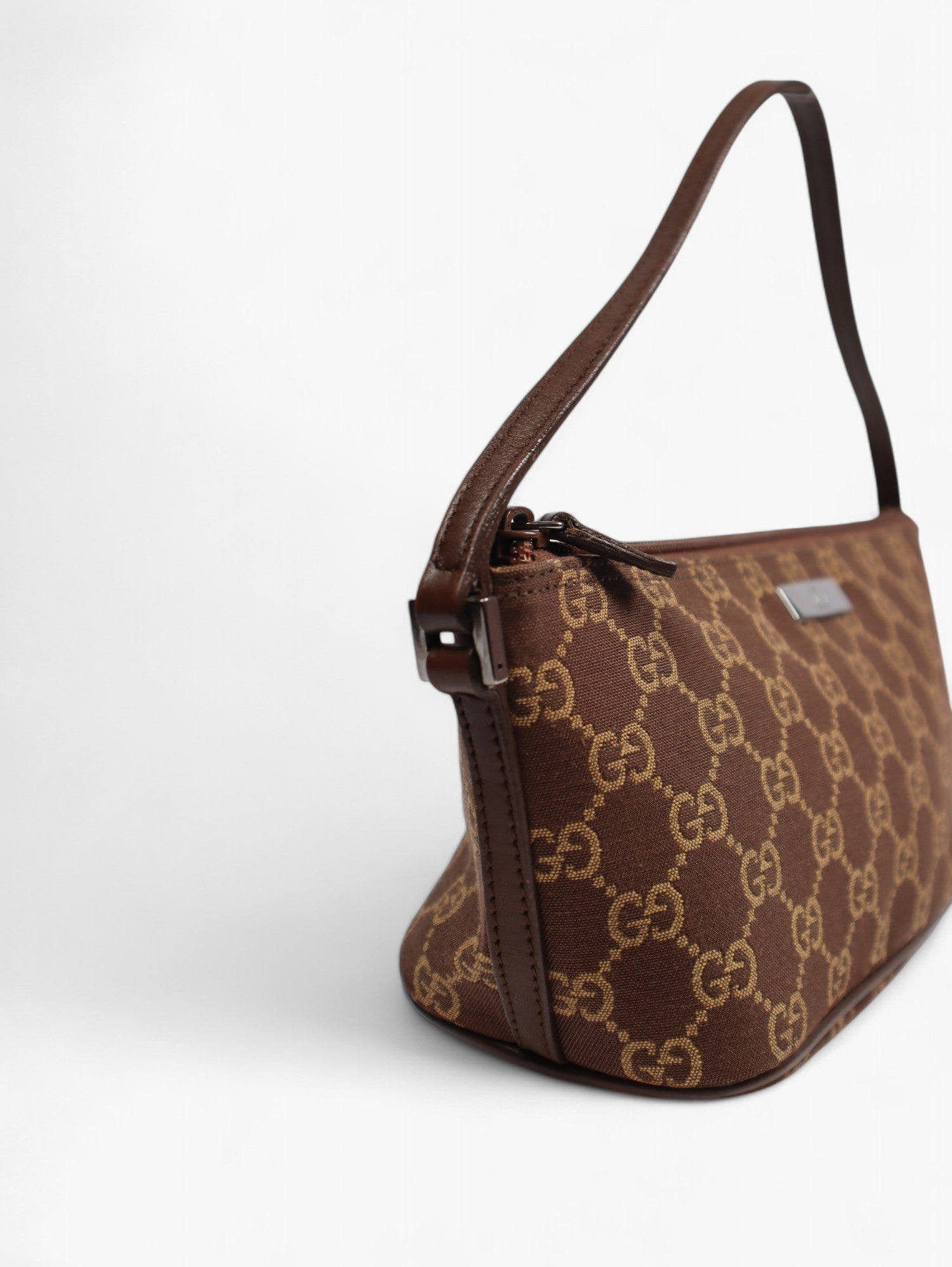 Gucci brown boat Pochette