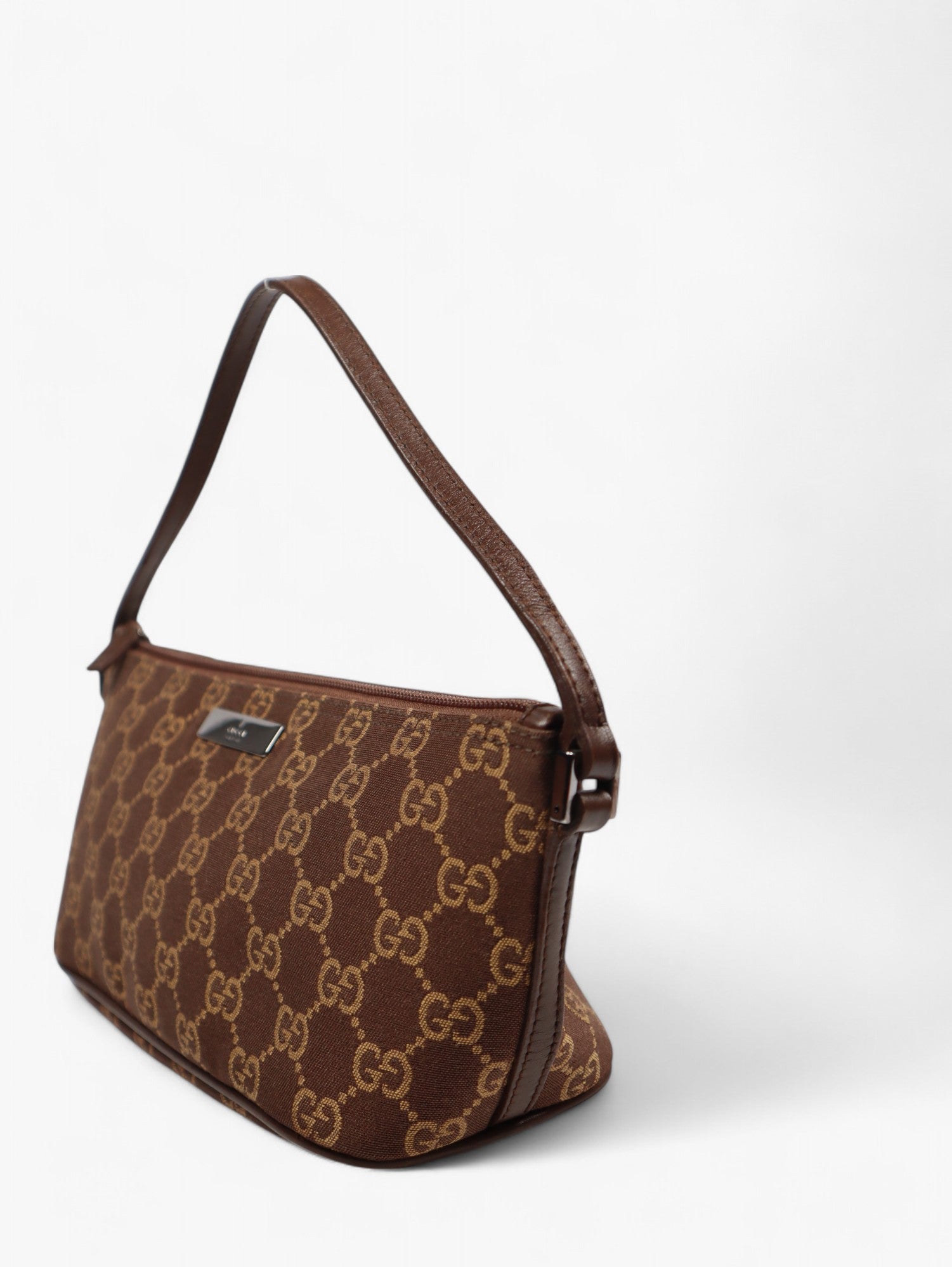 Gucci brown boat Pochette