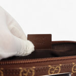 Gucci brown boat Pochette