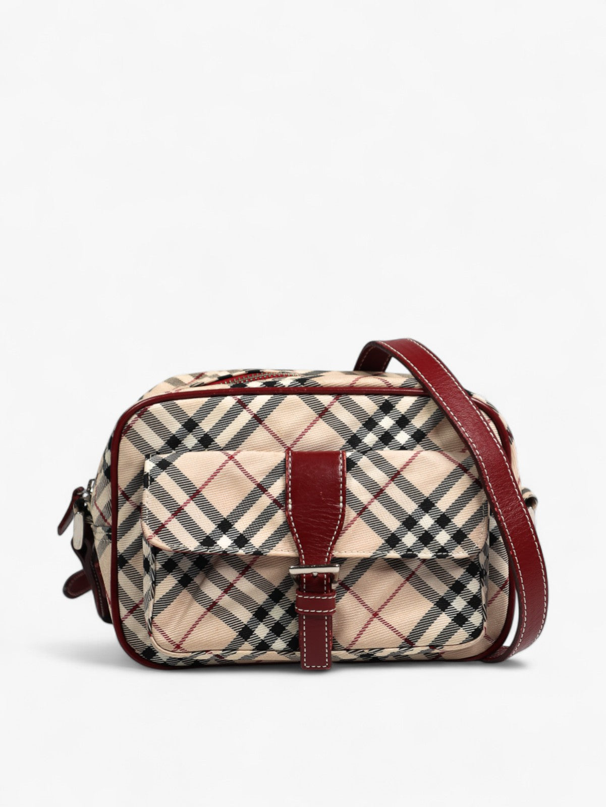 Burberry Nova Check Canvas Camera Bag