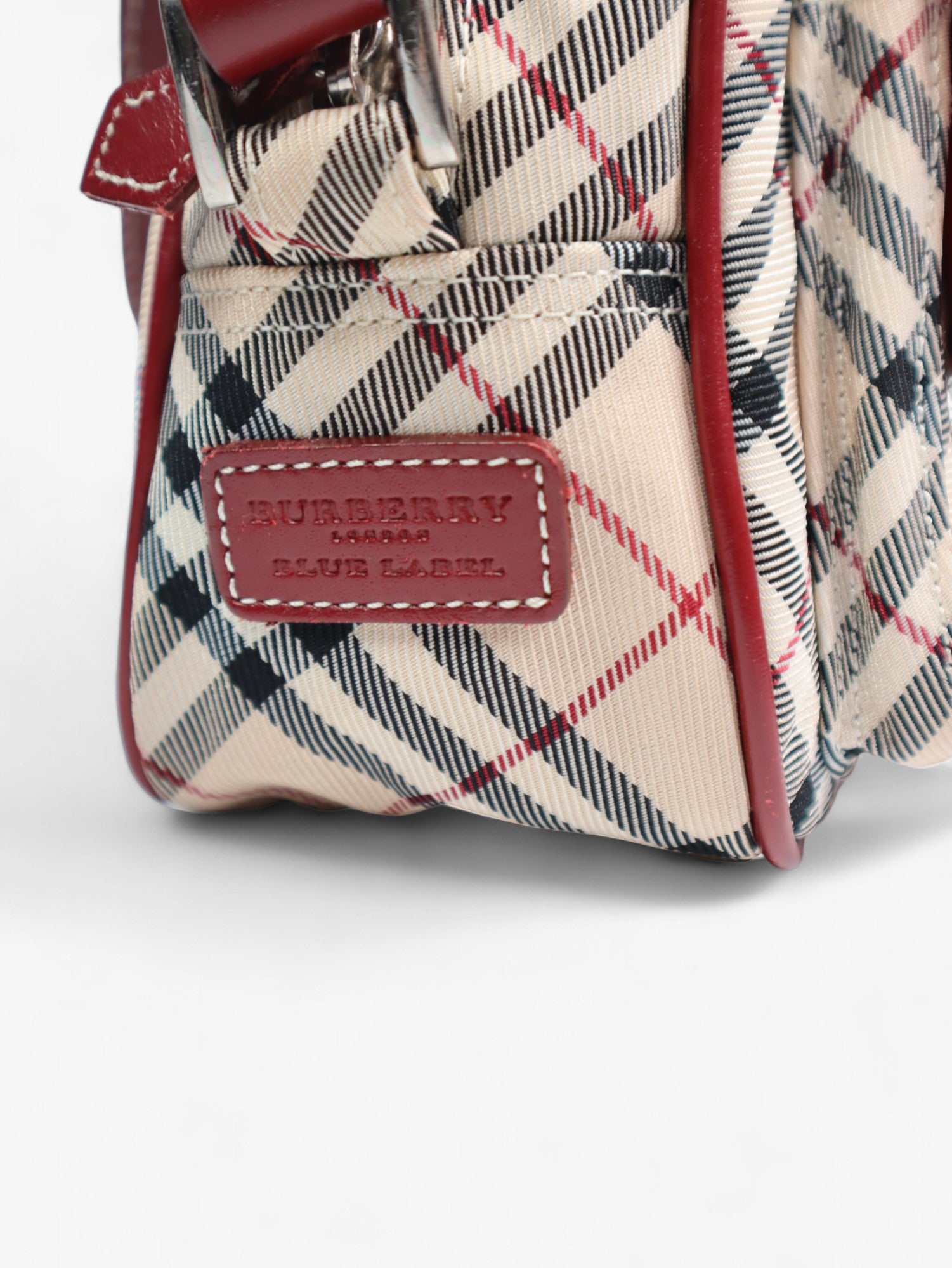 Burberry Nova Check Canvas Camera Bag