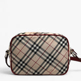 Burberry Nova Check Canvas Camera Bag