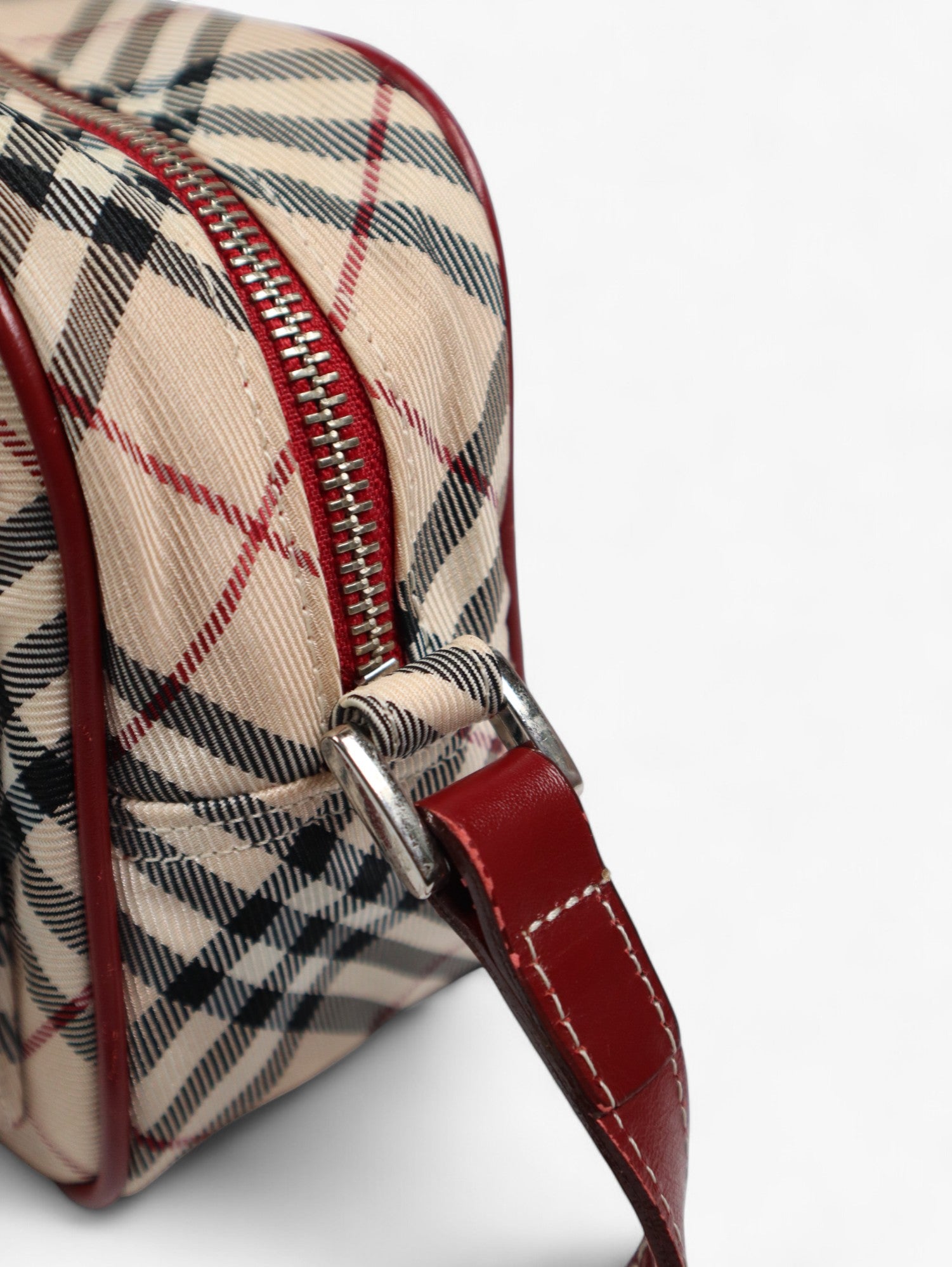 Burberry Nova Check Canvas Camera Bag