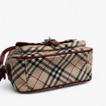 Burberry Nova Check Canvas Camera Bag