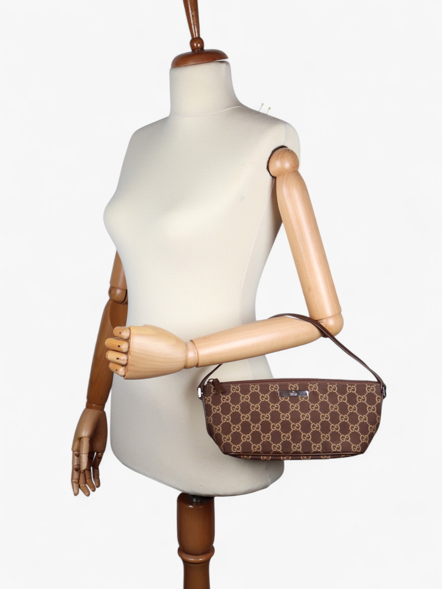 Gucci brown boat Pochette