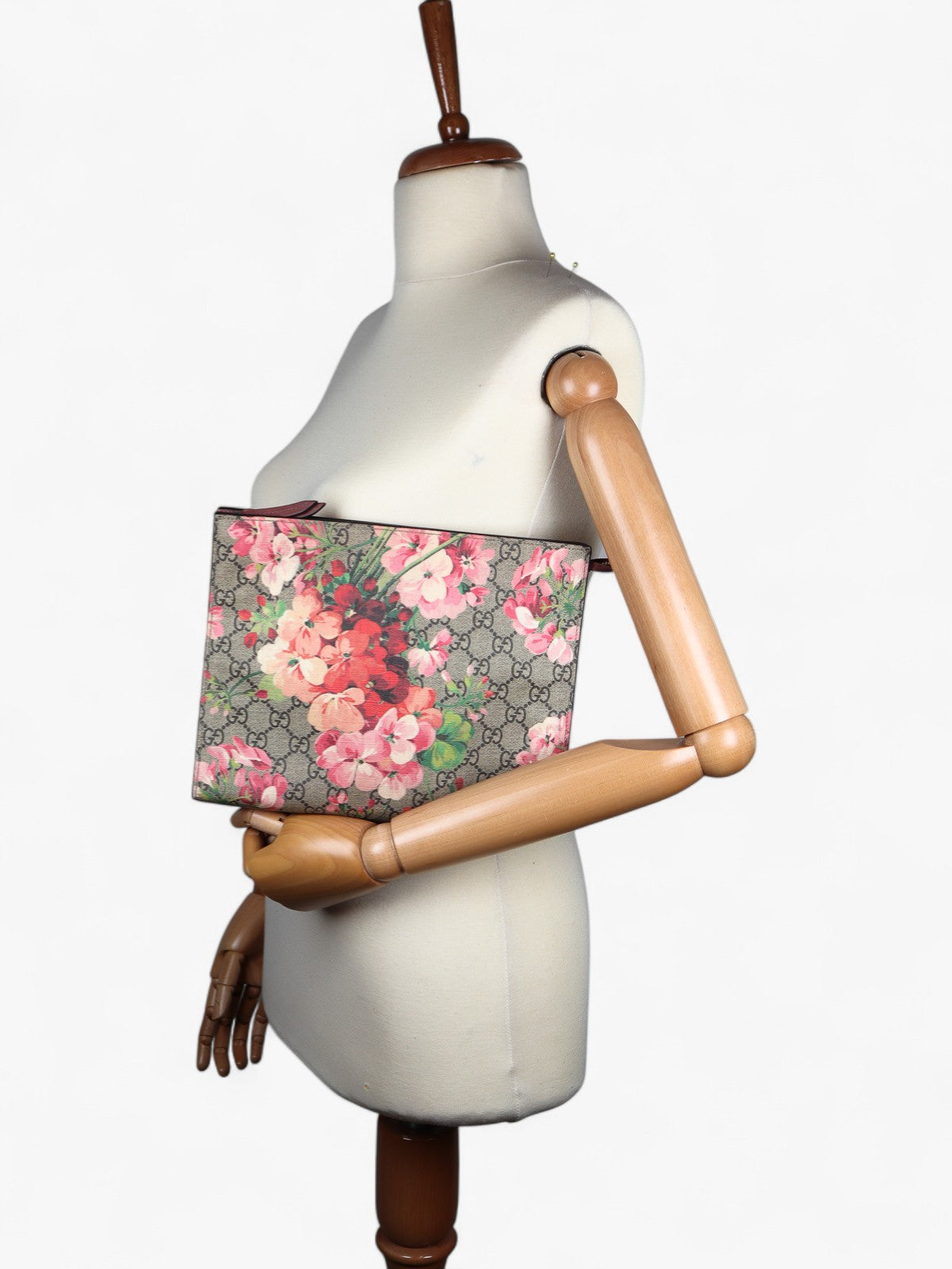 Gucci GG Blooms Floral clutch