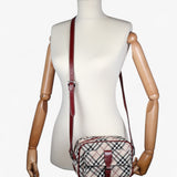 Burberry Nova Check Canvas Camera Bag