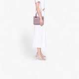 Dior Medium Pearlescent Lambskin Cannage Lady Dior